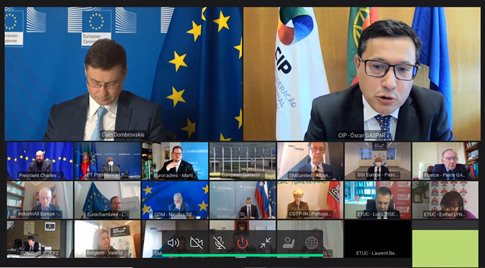 Cimeira Social Tripartida debate recuperação justa e sustentável