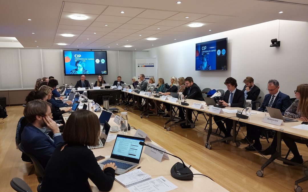CIP participa na Comissão do Mercado Interno com a presença de Enrico Letta
