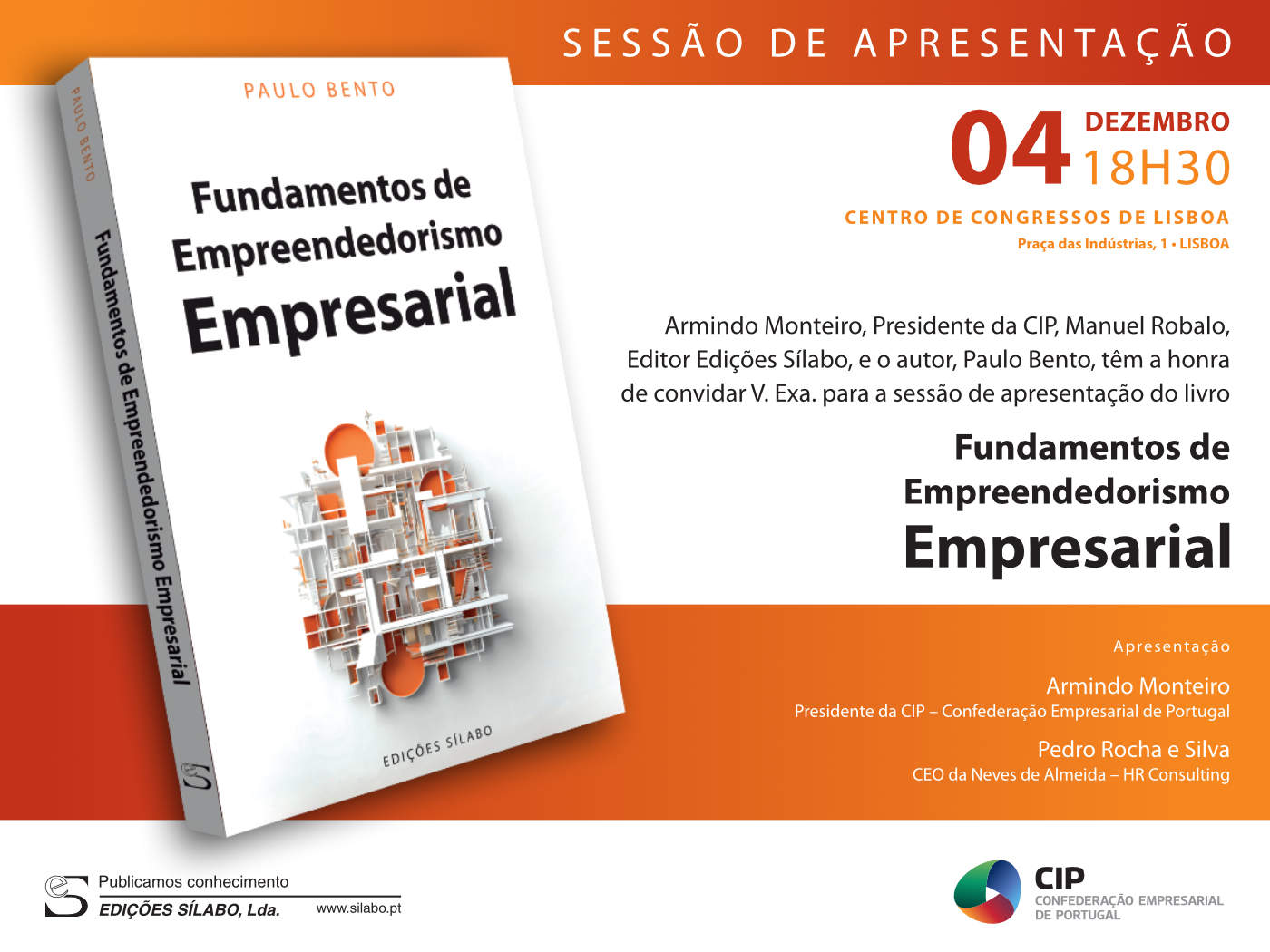 Sessão de apresentação do Livro “Fundamentos de Empreendedorismo Empresarial”