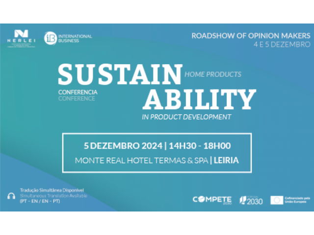 Conferência Internacional: Sustainability in Product Development